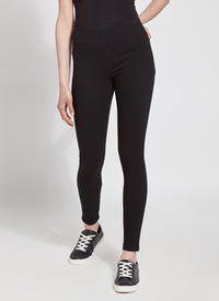 TOOTHPICK DENIM LEGGING-BLACK-LYSSE