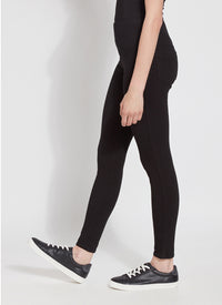 TOOTHPICK DENIM LEGGING-BLACK-LYSSE