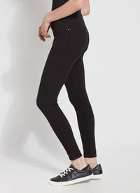 TOOTHPICK DENIM LEGGING-BLACK-LYSSE