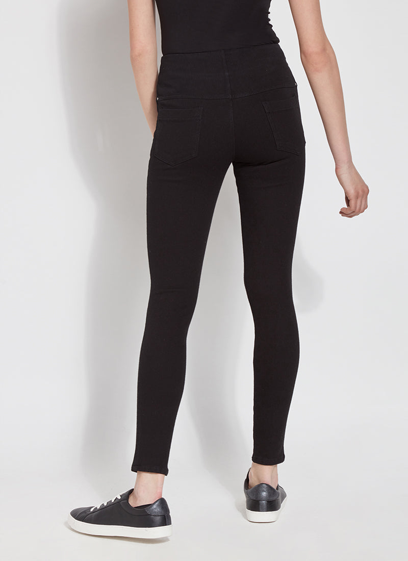 TOOTHPICK DENIM LEGGING-BLACK-LYSSE