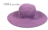 CROCHET WIDE BRIM HAT - LOST RIVER