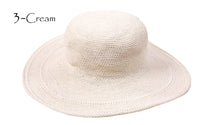 CROCHET WIDE BRIM HAT - LOST RIVER