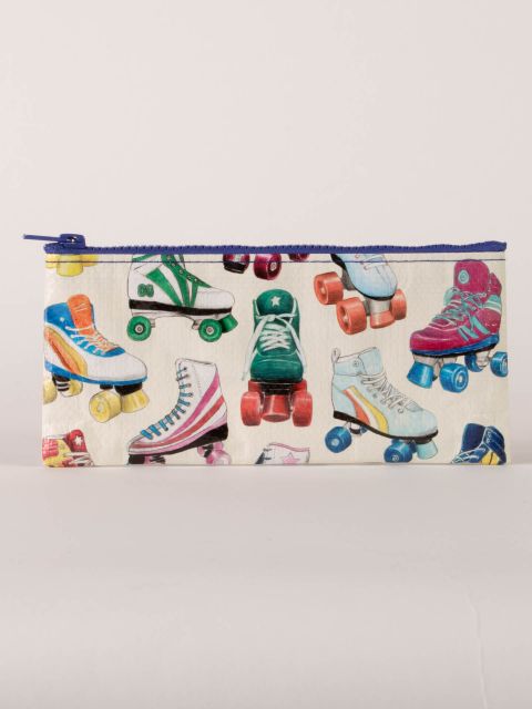 ROLLER SKATES PENCIL CASE - BLUE Q