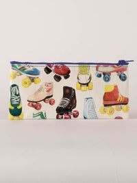 ROLLER SKATES PENCIL CASE - BLUE Q