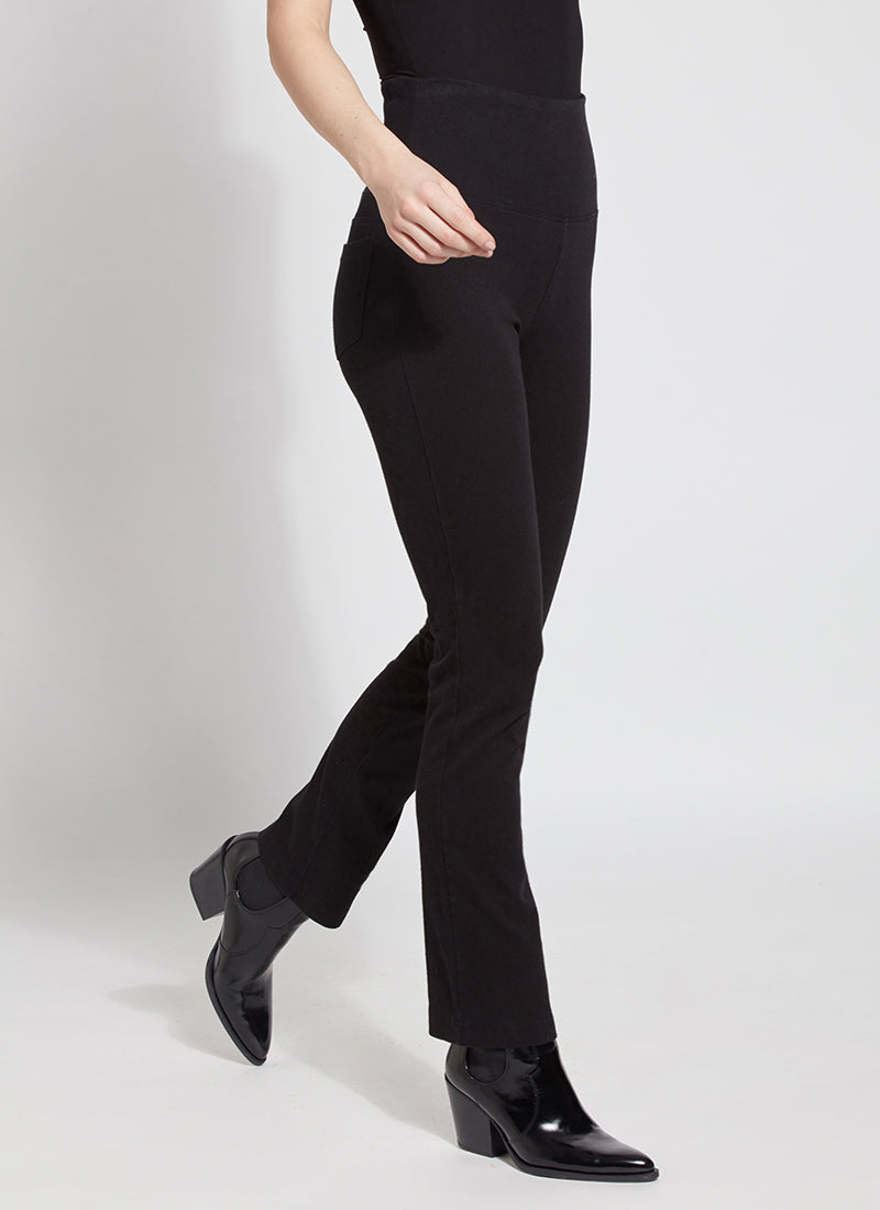 DENIM STRAIGHT LEG-BLACK-LYSSE