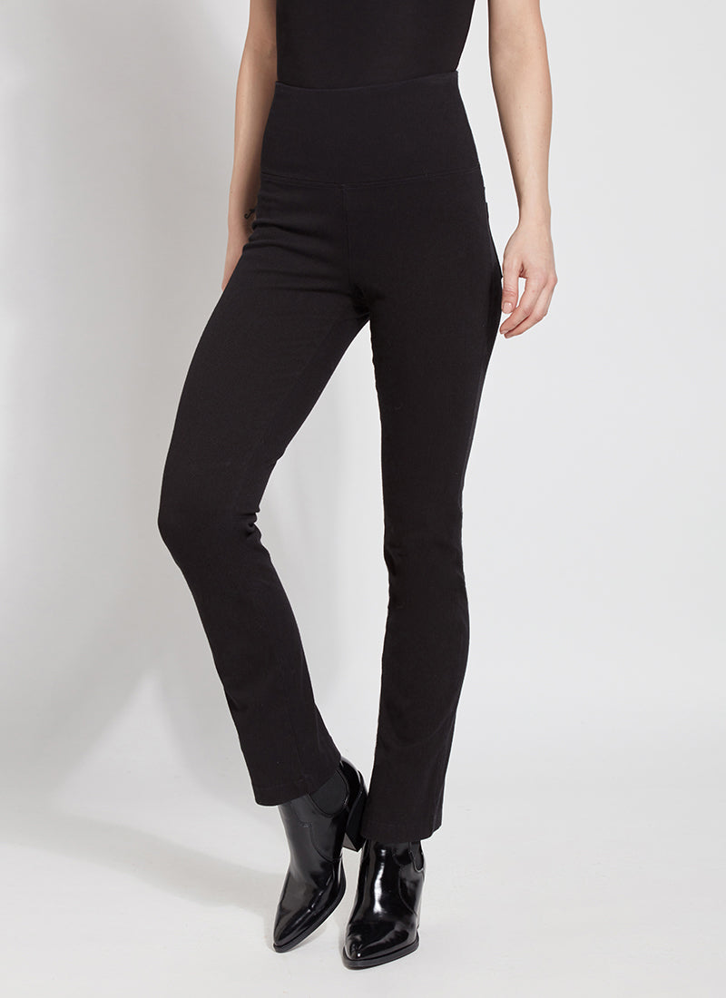 DENIM STRAIGHT LEG-BLACK-LYSSE