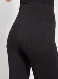 DENIM STRAIGHT LEG-BLACK-LYSSE