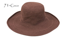 CROCHET WIDE BRIM HAT - LOST RIVER