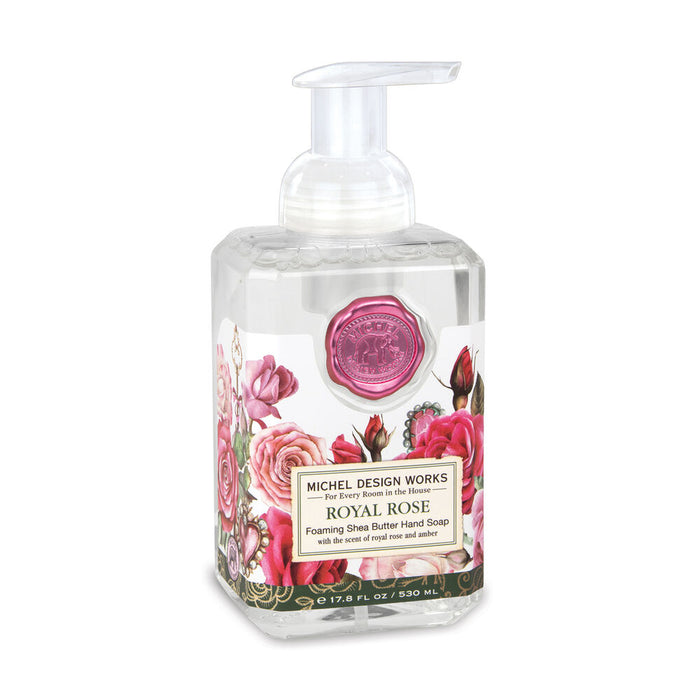 ROYAL ROSE FOAMING SOAP ~ MICHEL DESIGN WORKS