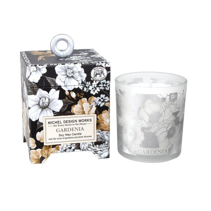 GARDENIA SOY WAX CANDLE ~ MICHEL DESIGN WORKS