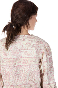 BLOCKPRINT LUIZA JACKET- Magnolia Pearl - JACKET 424