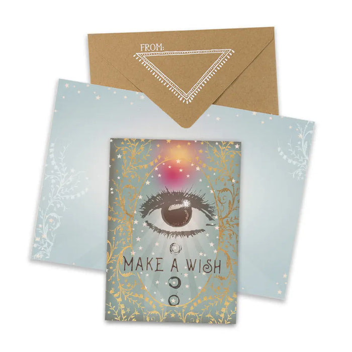 EYE WISH BIRTHDAY-GREETING CARD-PAPAYA