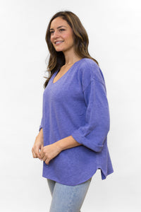 FAVORITE SWEATER V-NECK SLUB 100% COTTON - AVALIN