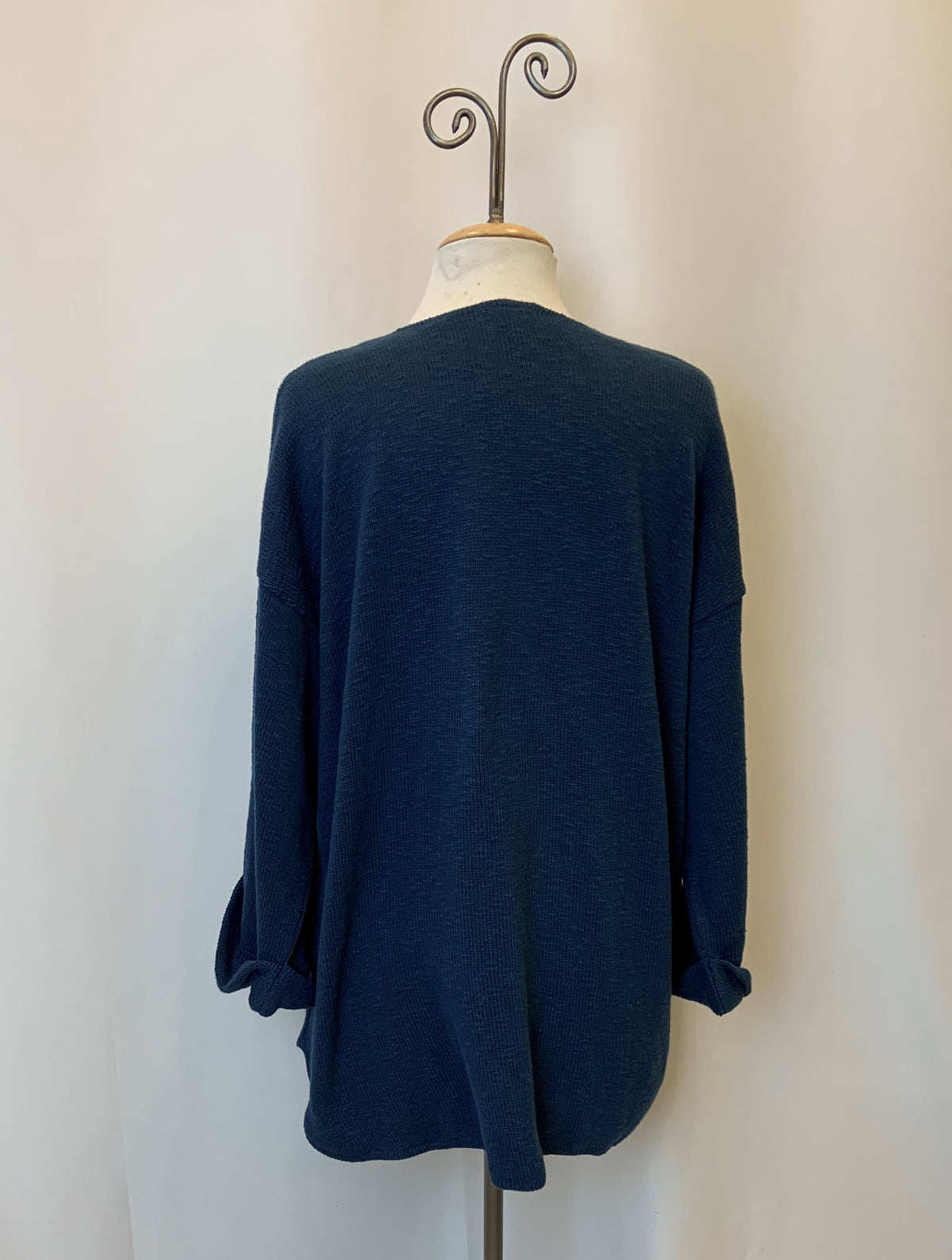 FAVORITE SWEATER V-NECK SLUB 100% COTTON - AVALIN