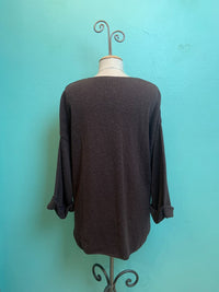 FAVORITE SWEATER V-NECK SLUB 100% COTTON - AVALIN