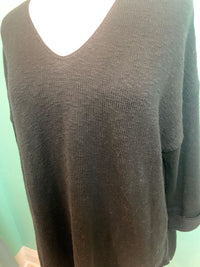 FAVORITE SWEATER V-NECK SLUB 100% COTTON - AVALIN