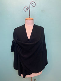 REVERSIBLE CASHMERE SHAWLS W/LOOP-RAPTI FASHIONS