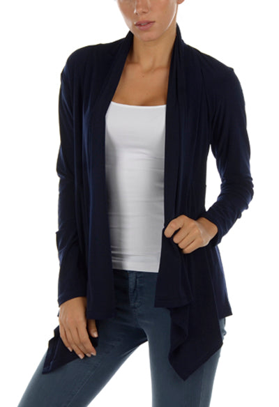 OPEN FRONT JACKET-NAVY-LAST TANGO