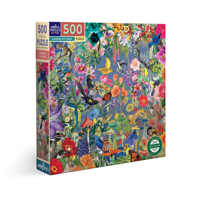 GARDEN OF EDEN 500PC ROUND PUZZLE - EEBOO