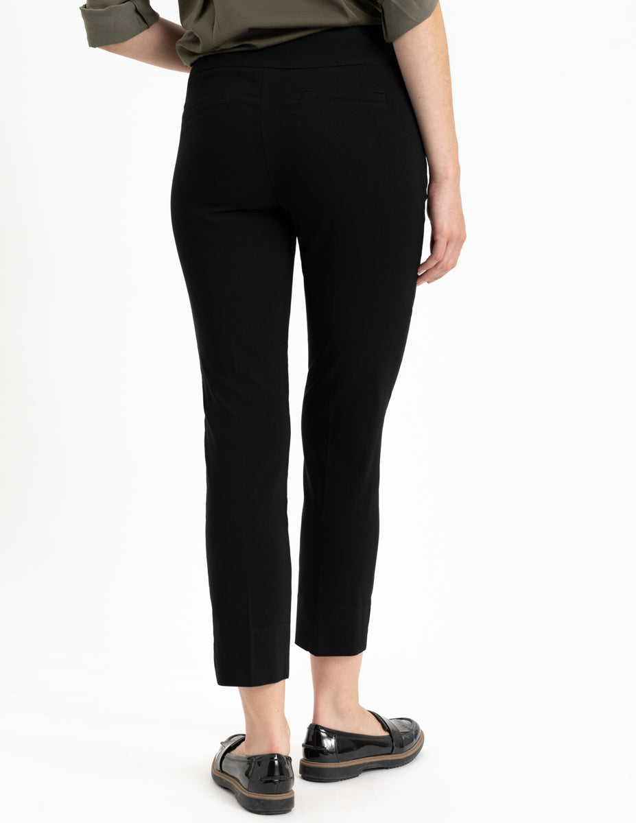 LADIES WOVEN PANT - BLACK - RENUAR