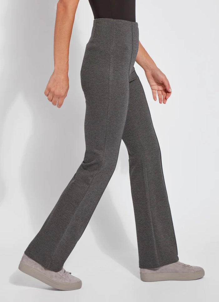 ELYSSE PANT PONTE-CHARCOAL-LYSSE