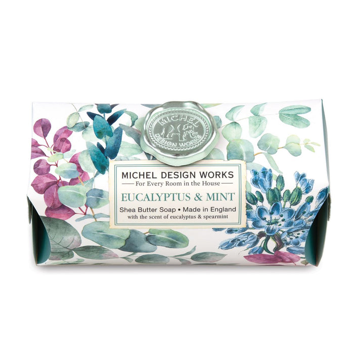 EUCALYPTUS & MINT LARGE BATH SOAP BAR ~ MICHEL DESIGN WORKS